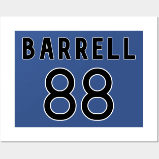 Barell88-BlackPlain Posters and Art